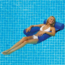 Laden Sie das Bild in den Galerie-Viewer, Schwimmendes Schwimmbett und Liegestuhl