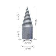 Laden Sie das Bild in den Galerie-Viewer, Multifunktionaler Holzspaltbohrer