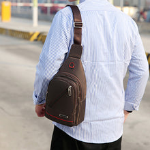 Laden Sie das Bild in den Galerie-Viewer, Einfache lässige wasserdichte Sport Brusttasche