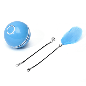 Freietaube Laser Katzenball mit Feder