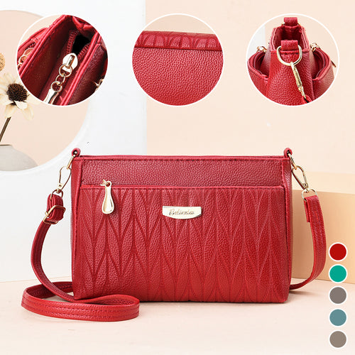 Stilvolle Umhängetasche für Pendler im Retro-Stil