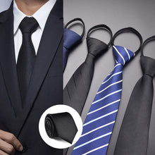 Laden Sie das Bild in den Galerie-Viewer, Einfache und bequeme Krawatte mit Reißverschluss