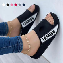 Laden Sie das Bild in den Galerie-Viewer, Damen flache Sandalen aus Stoff