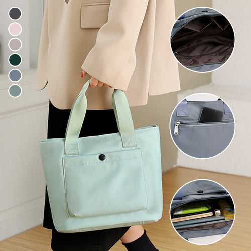 Leichte wasserdichte Umhängetasche aus Nylon mit großem Fassungsvermögen