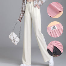 Laden Sie das Bild in den Galerie-Viewer, Einfarbige Freizeithose aus Eisseide