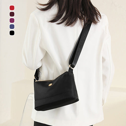 Lässige leichte Umhängetasche aus Nylongewebe für Damen