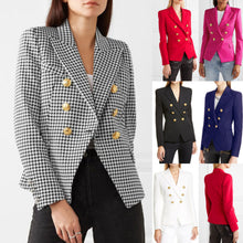 Laden Sie das Bild in den Galerie-Viewer, Stilvoller Zweireihiger Blazer