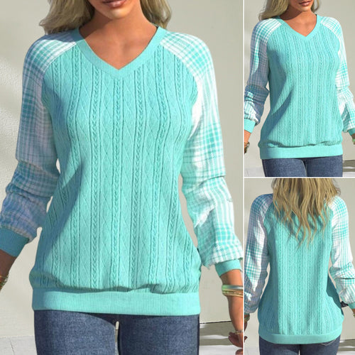 Pullover mit V-Ausschnitt Damen