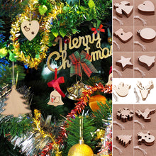 Laden Sie das Bild in den Galerie-Viewer, Kreativer Weihnachtsbaumanhänger Aus Holz
