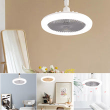 Laden Sie das Bild in den Galerie-Viewer, 2-in-1-Aromatherapie-LED-Lüfterlampe