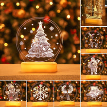Laden Sie das Bild in den Galerie-Viewer, Weihnachtsdekorative Nachtlichter