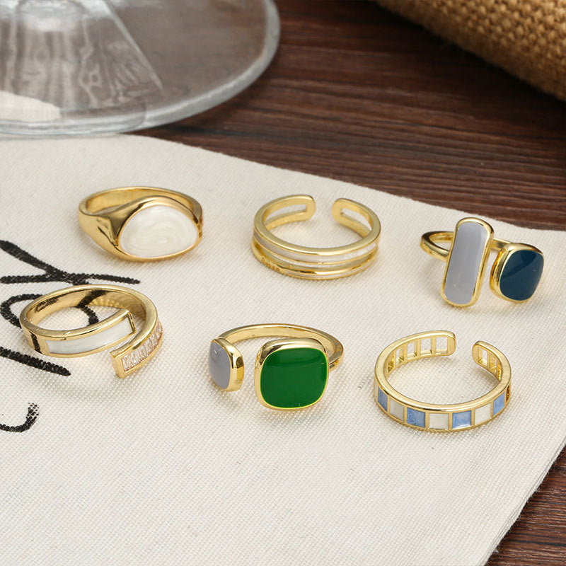 Damen Einstellbarer Ring