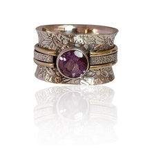 Laden Sie das Bild in den Galerie-Viewer, Böhmischer Meditationsring aus Kristall