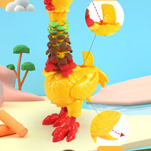 Laden Sie das Bild in den Galerie-Viewer, Buntes Federhuhn-Spielset