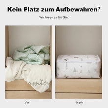 Laden Sie das Bild in den Galerie-Viewer, Faltbare Aufbewahrungstasche mit großem Fassungsvermögen