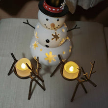 Laden Sie das Bild in den Galerie-Viewer, Kitzkerzenhalter Für Weihnachten