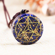 Laden Sie das Bild in den Galerie-Viewer, Chakra Natürliche Kristallanhänger-Halskette