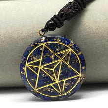 Laden Sie das Bild in den Galerie-Viewer, Chakra Natürliche Kristallanhänger-Halskette