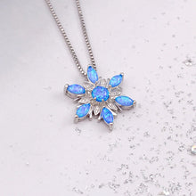 Laden Sie das Bild in den Galerie-Viewer, Charmante Schneeflocke Halskette