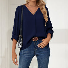 Laden Sie das Bild in den Galerie-Viewer, Damen Sommer Chiffon-Shirt