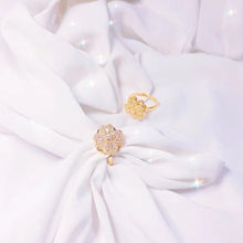 Laden Sie das Bild in den Galerie-Viewer, Drehbarer Vierblättriger Kleeblattring