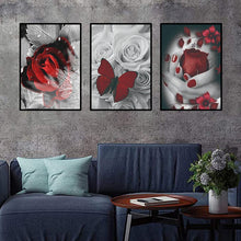 Laden Sie das Bild in den Galerie-Viewer, DIY Kreative Farbige Diamantmalerei