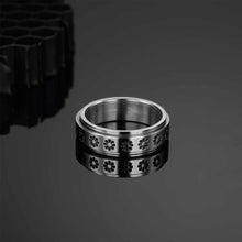 Laden Sie das Bild in den Galerie-Viewer, Rotierender Retro Gänseblümchen Ring