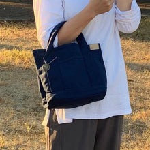 Laden Sie das Bild in den Galerie-Viewer, Damen Einfache Handtasche aus Segeltuch