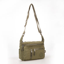 Laden Sie das Bild in den Galerie-Viewer, Damen Wasserdichte Reisetasche aus Nylon mit mehreren Taschen