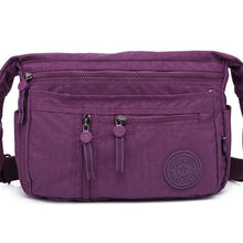 Laden Sie das Bild in den Galerie-Viewer, Damen Wasserdichte Reisetasche aus Nylon mit mehreren Taschen