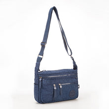 Laden Sie das Bild in den Galerie-Viewer, Damen Wasserdichte Reisetasche aus Nylon mit mehreren Taschen