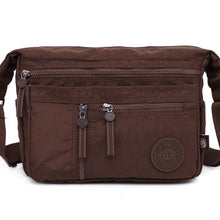 Laden Sie das Bild in den Galerie-Viewer, Damen Wasserdichte Reisetasche aus Nylon mit mehreren Taschen