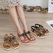 Laden Sie das Bild in den Galerie-Viewer, Damen böhmische rutschfeste Sandalen