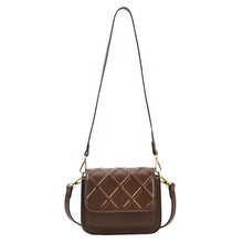 Laden Sie das Bild in den Galerie-Viewer, Damen kleine quadratische Schultertasche mit Modekette