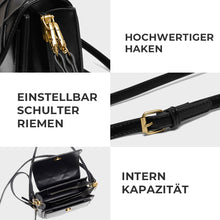 Laden Sie das Bild in den Galerie-Viewer, Damen kleine quadratische Schultertasche mit Modekette