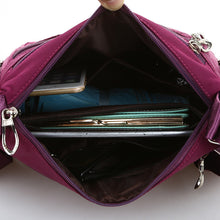 Laden Sie das Bild in den Galerie-Viewer, Damen lässige Schultertasche aus Nylon mit großem Fassungsvermögen