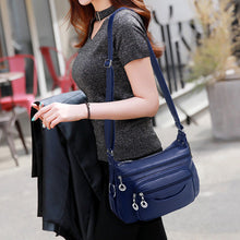 Laden Sie das Bild in den Galerie-Viewer, Damen lässige einfarbige Umhängetasche