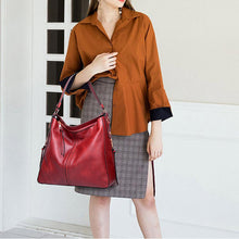 Laden Sie das Bild in den Galerie-Viewer, Damen lässige modische Umhängetasche mit großem Fassungsvermögen