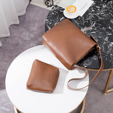 Laden Sie das Bild in den Galerie-Viewer, Damen modische Eimertasche mit großem Fassungsvermögen