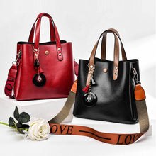 Laden Sie das Bild in den Galerie-Viewer, Damen modische einfache Eimertasche mit großem Fassungsvermögen