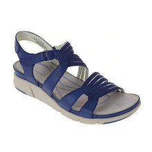 Laden Sie das Bild in den Galerie-Viewer, Damen orthopädische sportliche Sandalen mit Riemchen
