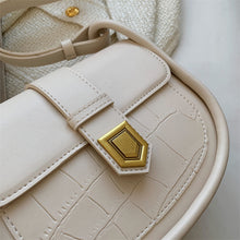 Laden Sie das Bild in den Galerie-Viewer, Damen stilvolle Umhängetasche mit Schnallenverschluss