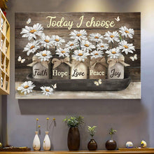 Laden Sie das Bild in den Galerie-Viewer, Dekorative Leinwand-Malerei Mit Blumenmuster
