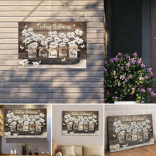 Laden Sie das Bild in den Galerie-Viewer, Dekorative Leinwand-Malerei Mit Blumenmuster