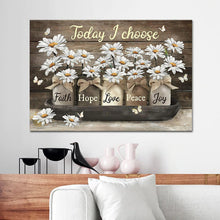 Laden Sie das Bild in den Galerie-Viewer, Dekorative Leinwand-Malerei Mit Blumenmuster