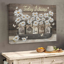 Laden Sie das Bild in den Galerie-Viewer, Dekorative Leinwand-Malerei Mit Blumenmuster
