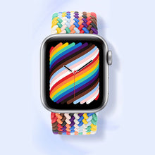 Laden Sie das Bild in den Galerie-Viewer, APPLEWATCH Elastisches Uhrenarmband Aus Nylon