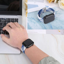 Laden Sie das Bild in den Galerie-Viewer, APPLEWATCH Elastisches Uhrenarmband Aus Nylon