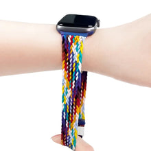 Laden Sie das Bild in den Galerie-Viewer, APPLEWATCH Elastisches Uhrenarmband Aus Nylon