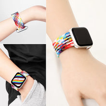 Laden Sie das Bild in den Galerie-Viewer, APPLEWATCH Elastisches Uhrenarmband Aus Nylon